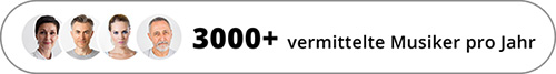 3000+ vermittelte Musiker pro Jahr auf musikersuche.net